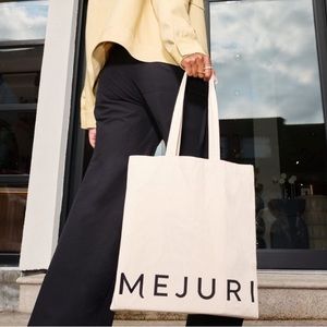 NEW Mejuri Canvas Tote Bag